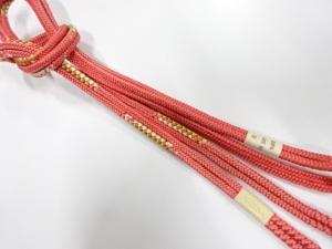 未使用品　正絹　手組帯締め